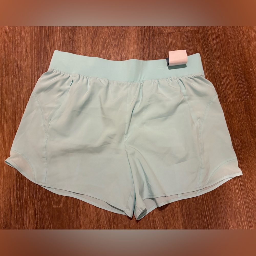 Tek Gear Blue Athletic Shorts Lightweight Elastic Waist